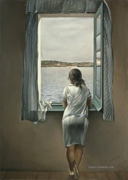 Salvador Dali Werke - Frau am Fenster in Figueres Salvador Dali